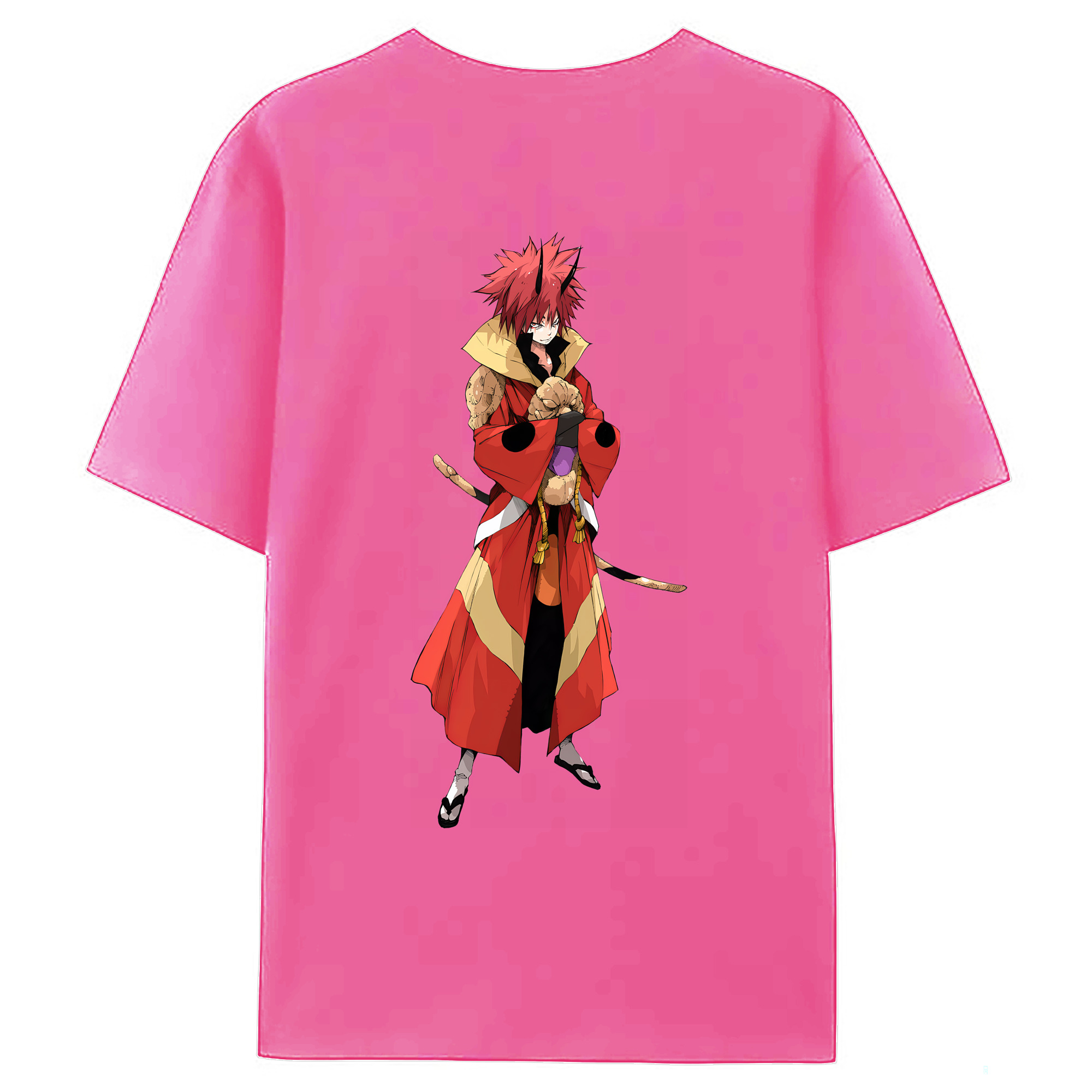 （画像用） 転スラ Regarding Reincarnated to Slime レディース半袖Tシャツ(バックプリント)